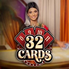 Official Live Casino logo: 32 Cards by Ezugi at iDEAL Casino
