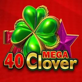 Logo of 40 Mega Clover from Amusnet Interactive at iDEAL Casino