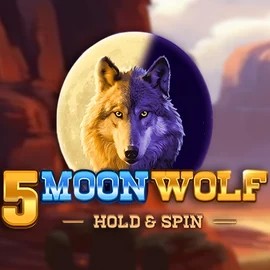 Logo of 5 Moon Wolf from Apparat Gaming at iDEAL Casino
