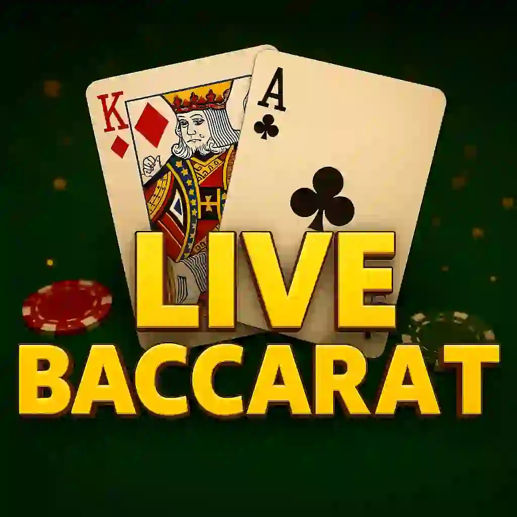 Live Baccarat logo by Evolution iDEAL Casino