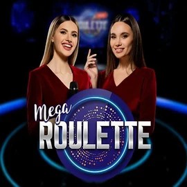 Mega Roulette slot logo by Pragmatic Play at iDEAL Casino