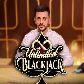 Unlimited Blackjack slot logo by Ezugi at iDEAL CasinoUnlimited Blackjack